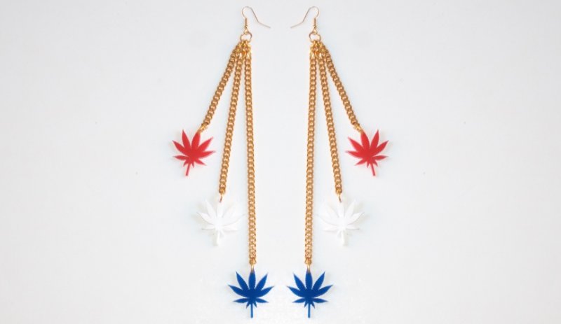 Limited Edition STARS AND STRIPES earrings
