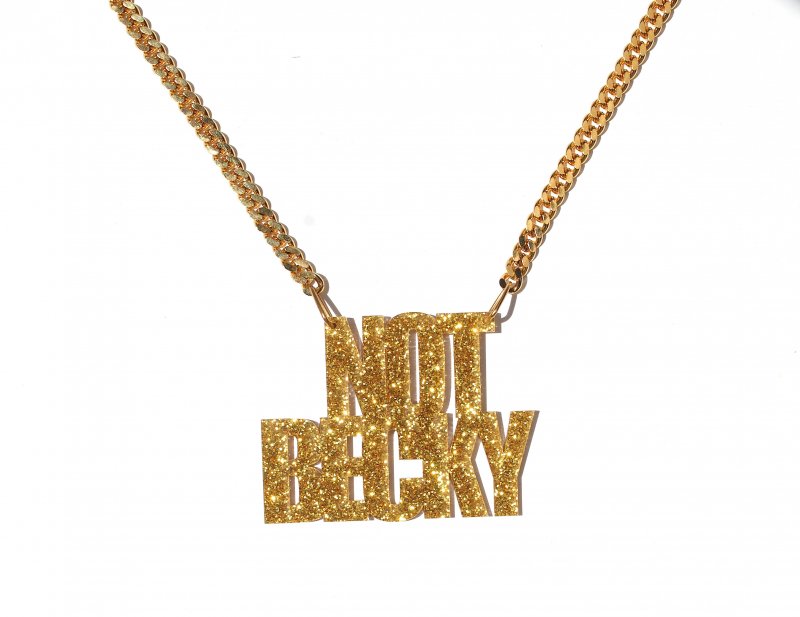 BECKY NOT BECKY Gold Chain