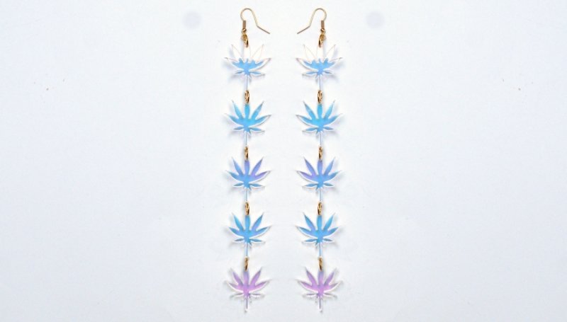 NEW Iridescent Chronic Drop Earrings