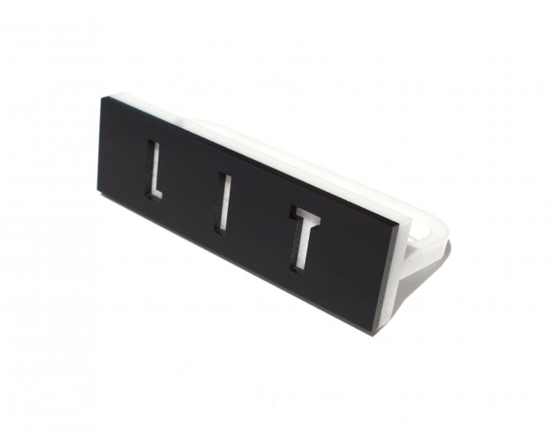 Black & White LIT Knuckle Ring​